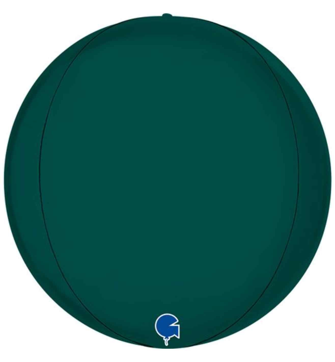 Globe 15" Satin Emerald Green
