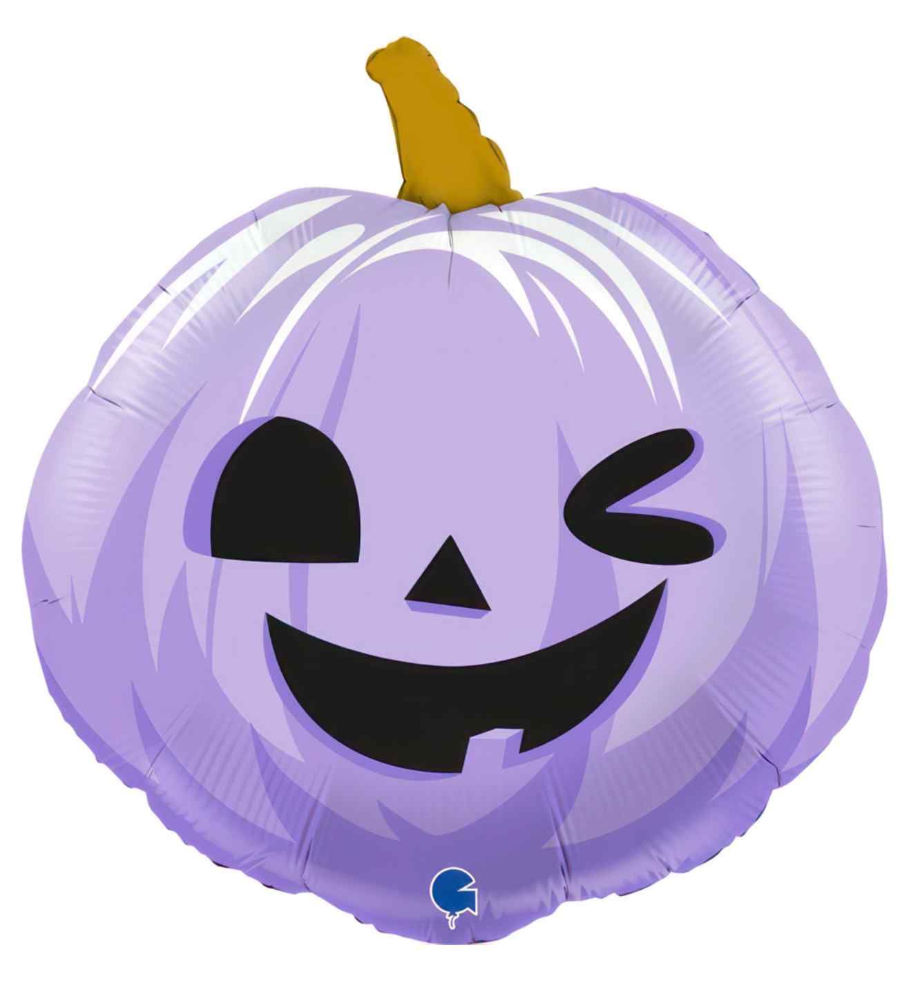 22" Funny Pumpkin Lilac