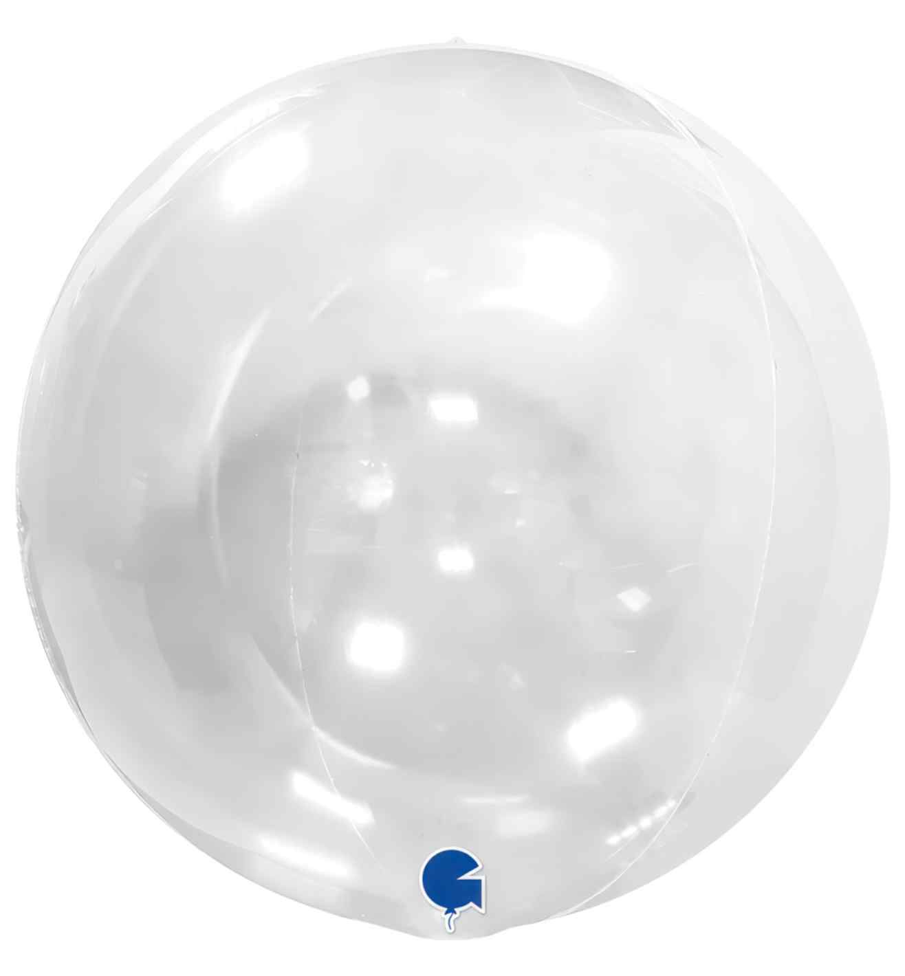 15" Grabo Transparent Globe Unpackaged - No Valve