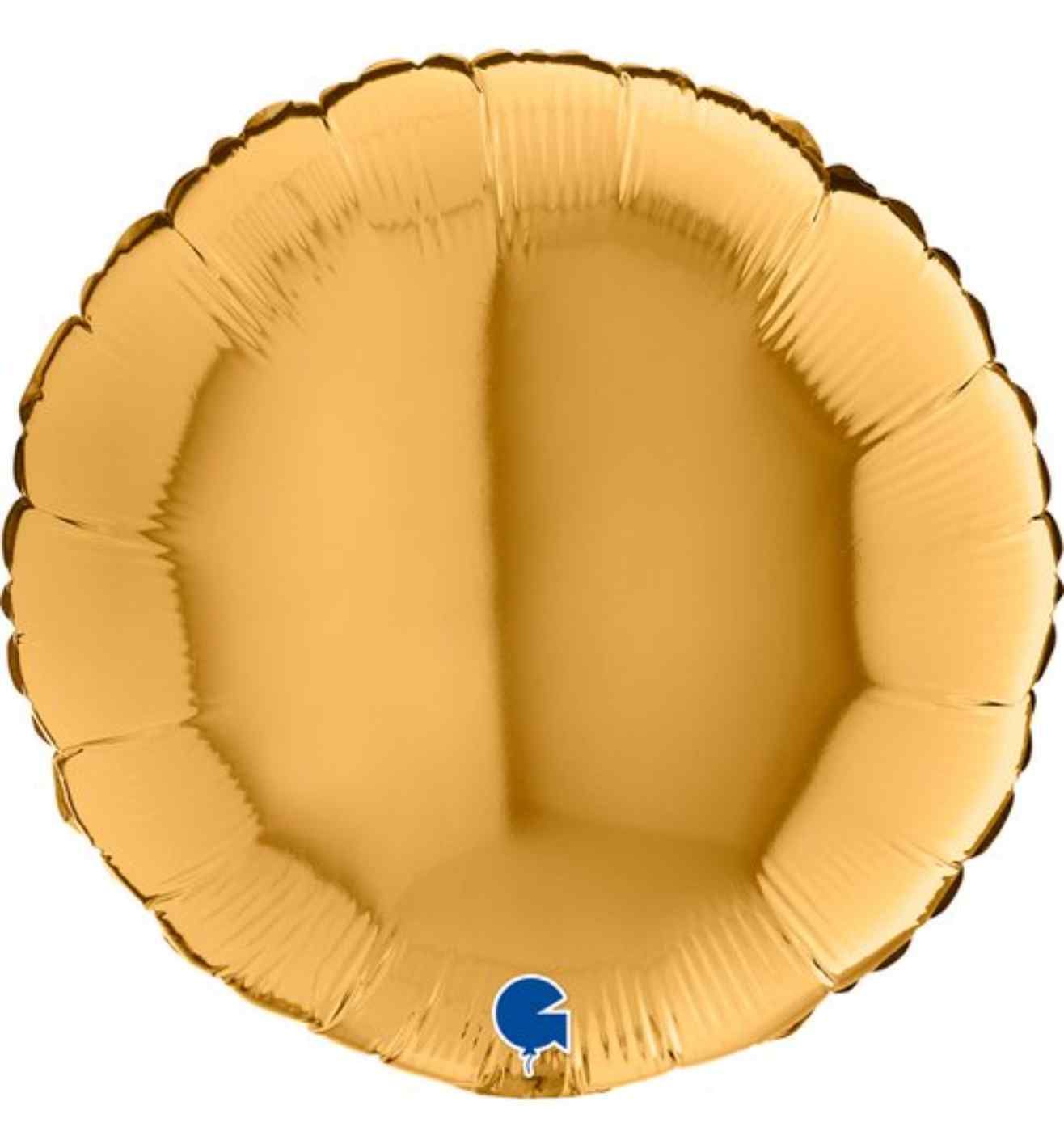 18" Grabo Round Gold Foil