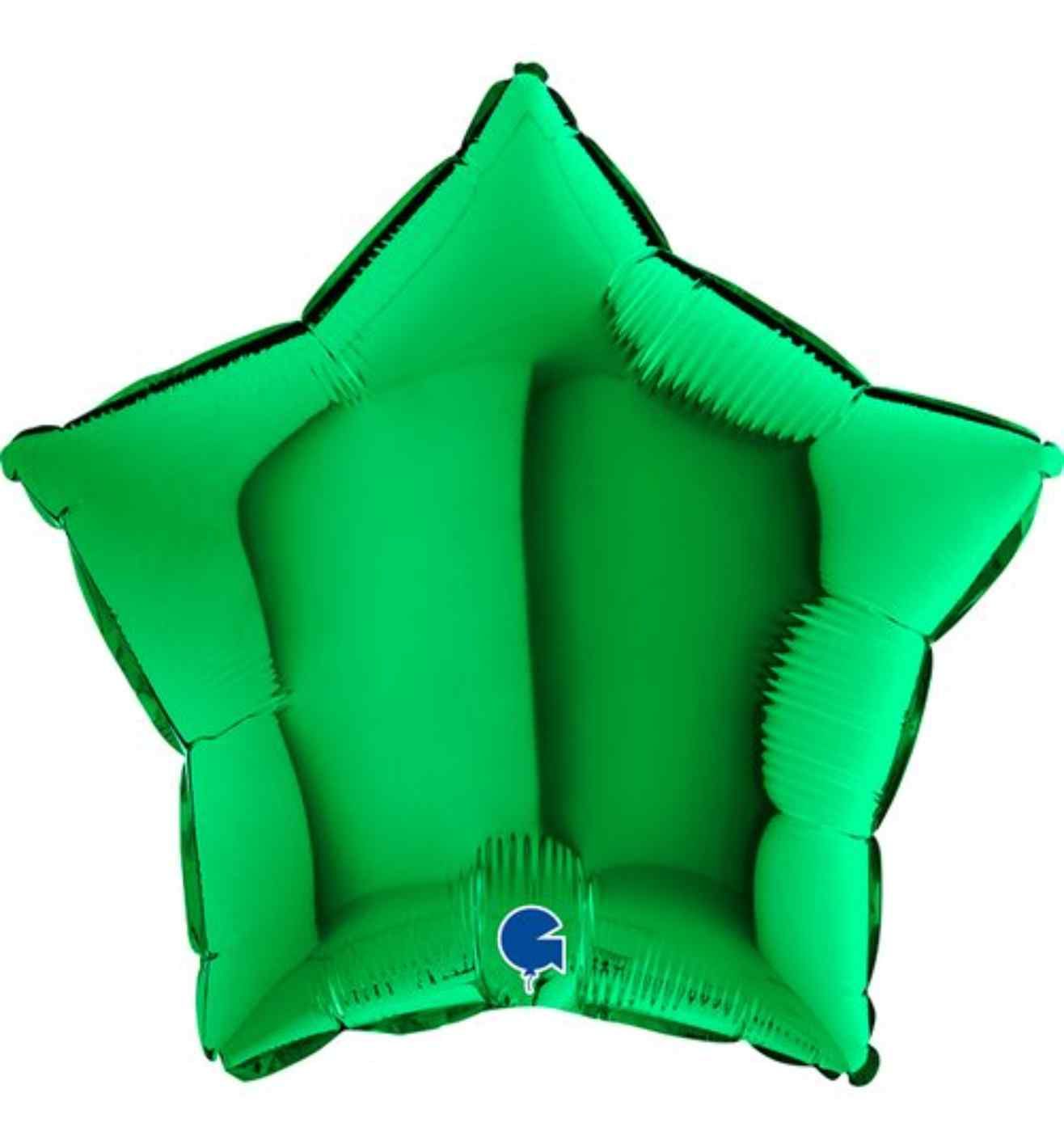 18" Grabo Star Green Foil