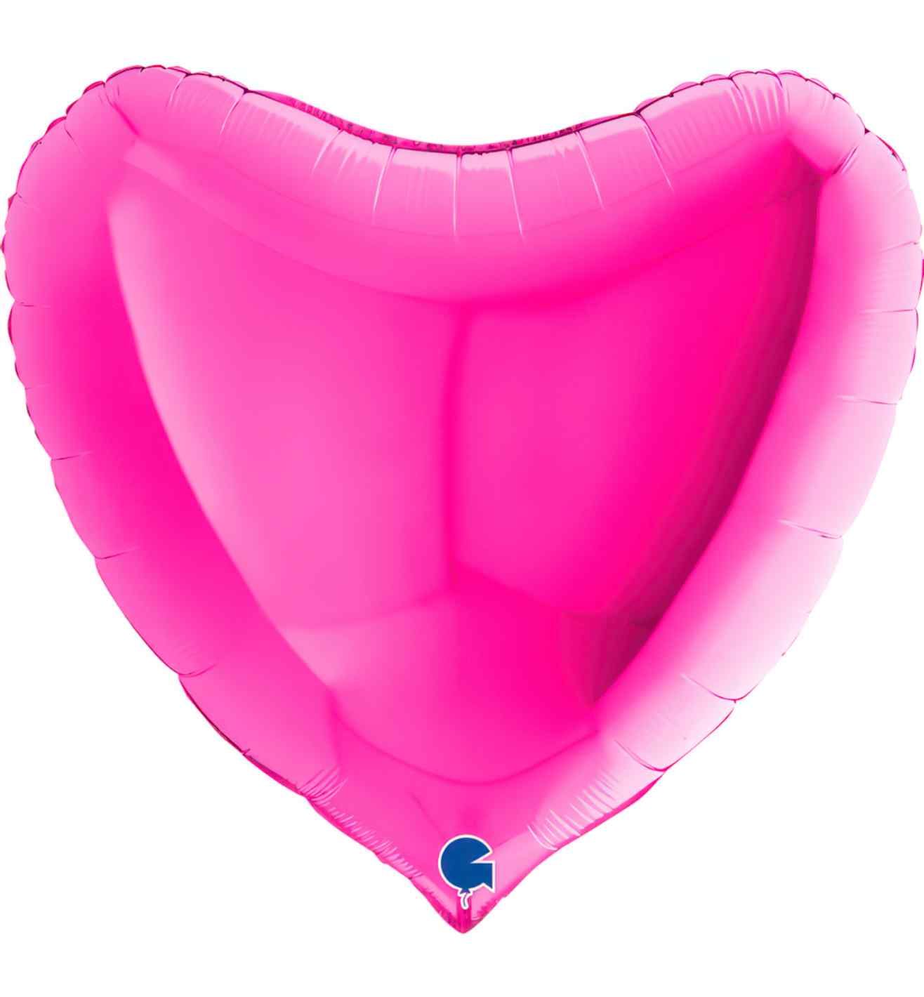 36" Grabo Magenta Heart