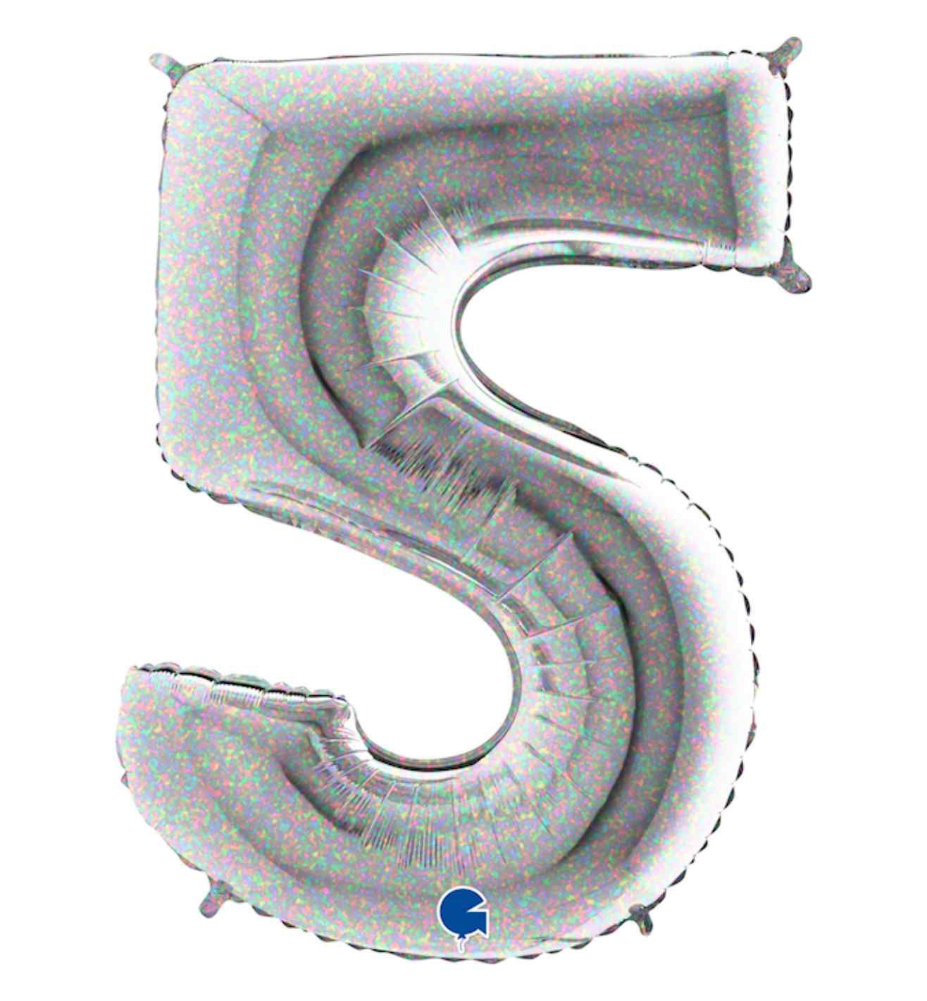 40" Grabo Holographic Number 5