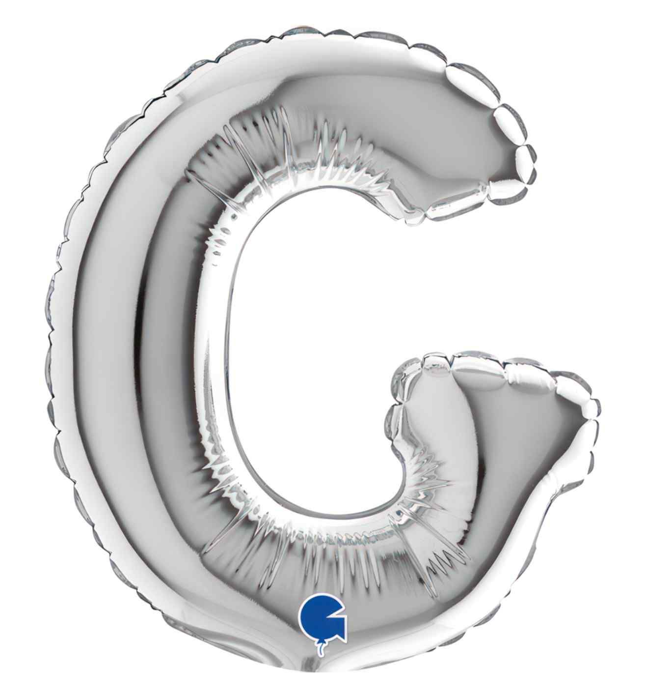 7" Grabo Silver Letter G