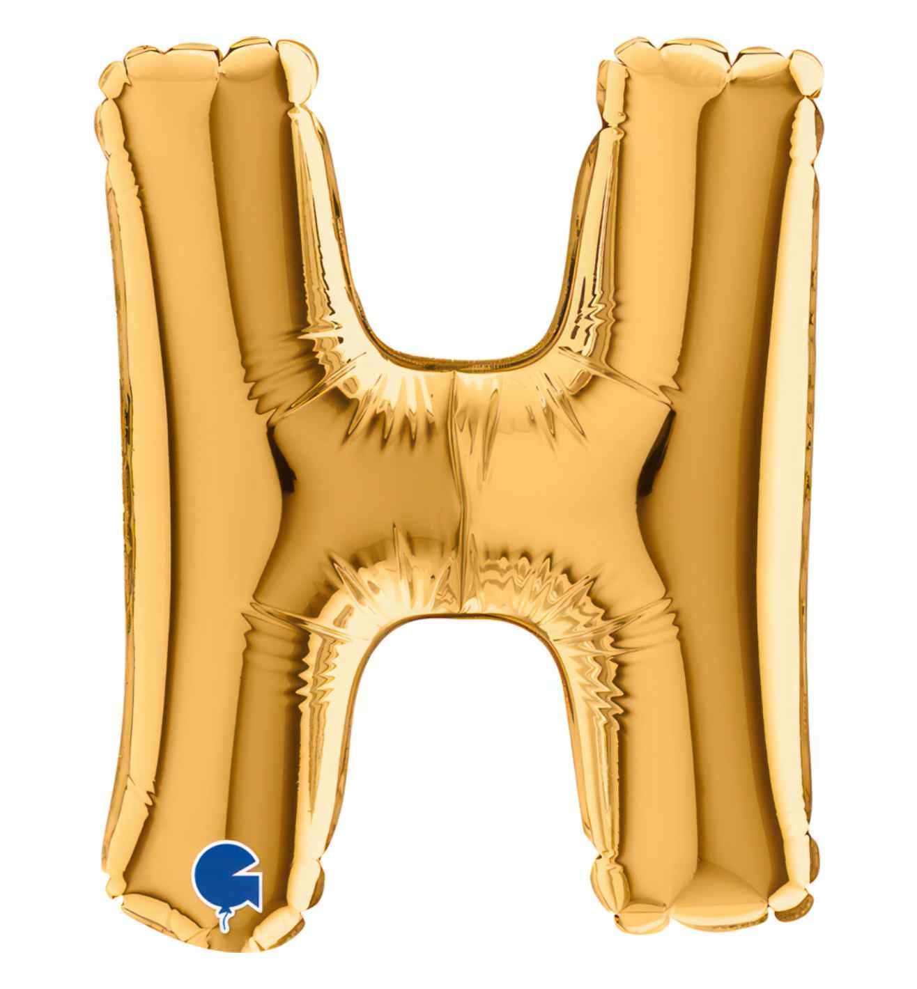 7" Grabo Gold Letter H