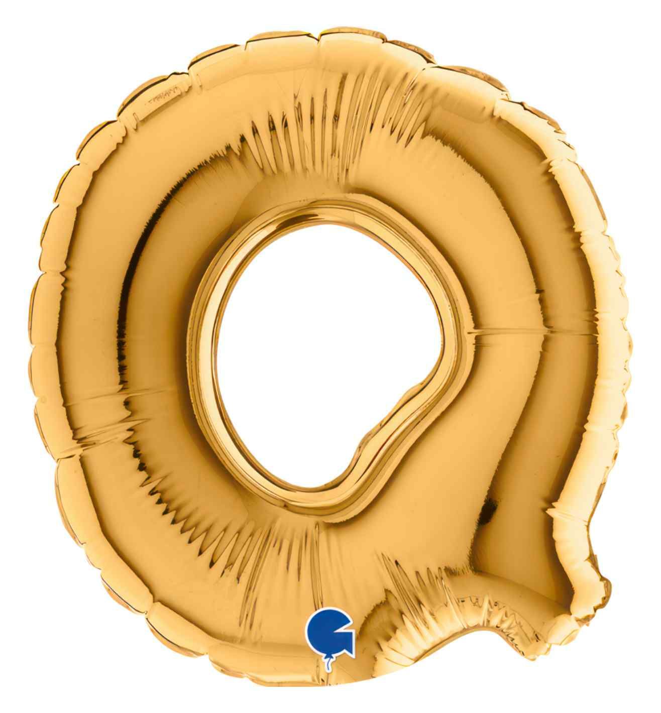 7" Grabo Gold Letter Q