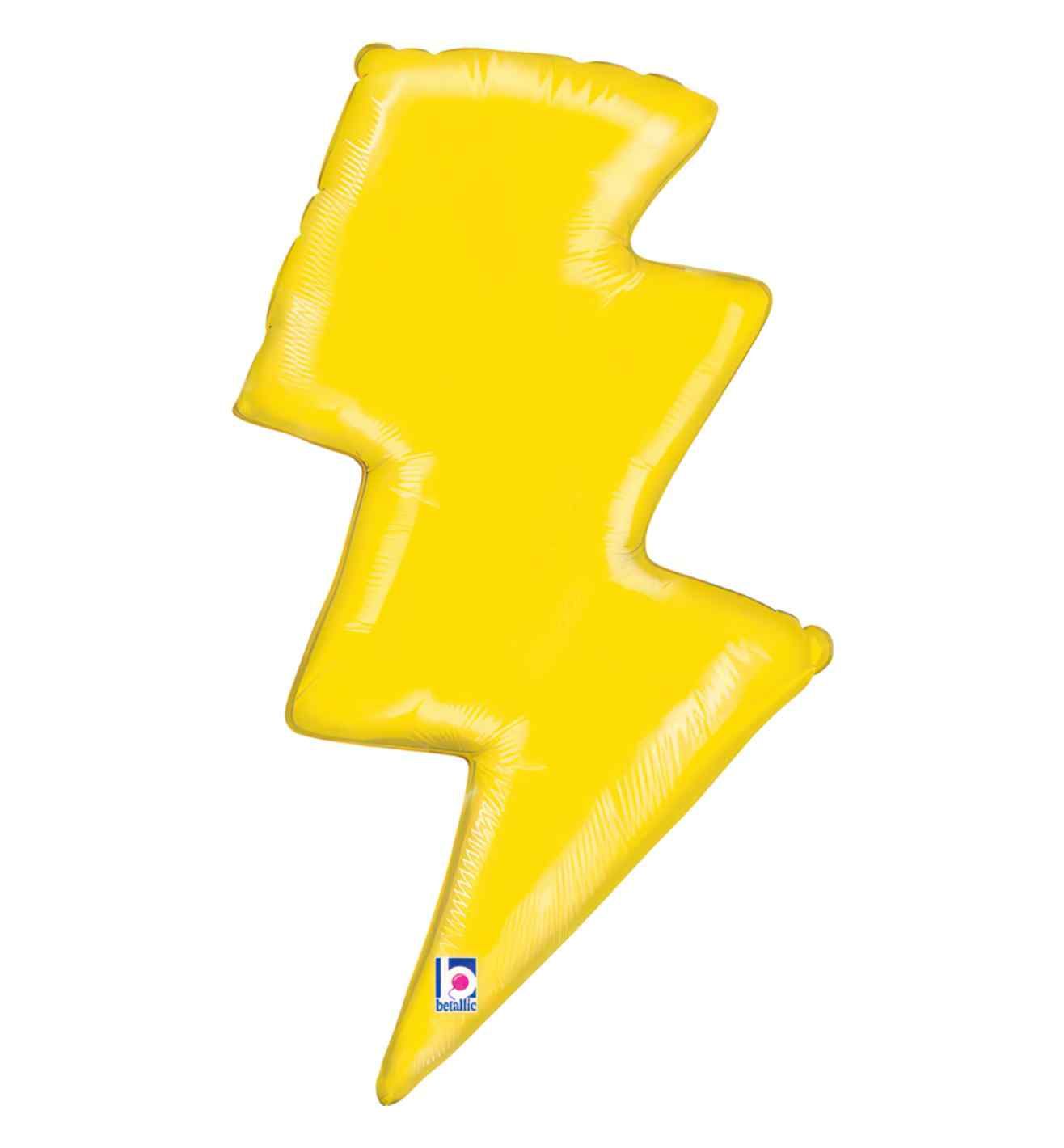 36" Betallic Lightning Bolt Shape