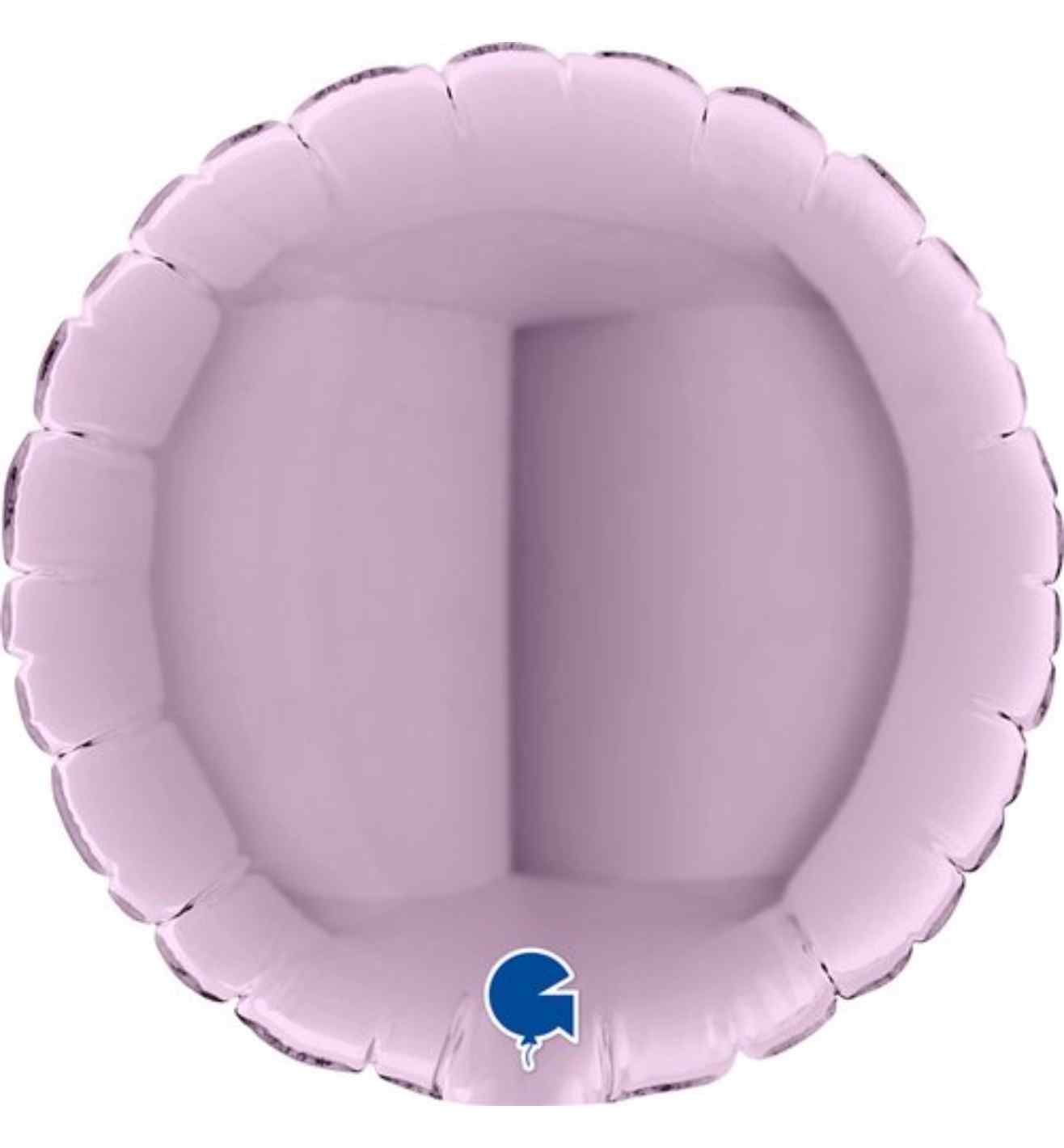 4" Grabo Round Lilac Foil