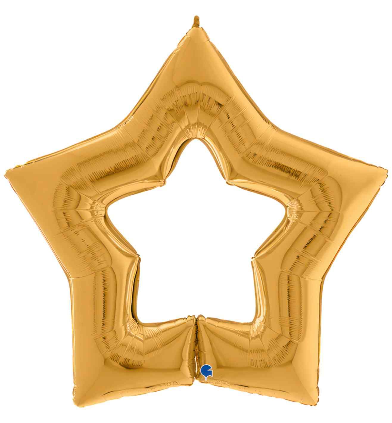 48" Grabo Linky Star Gold Shape