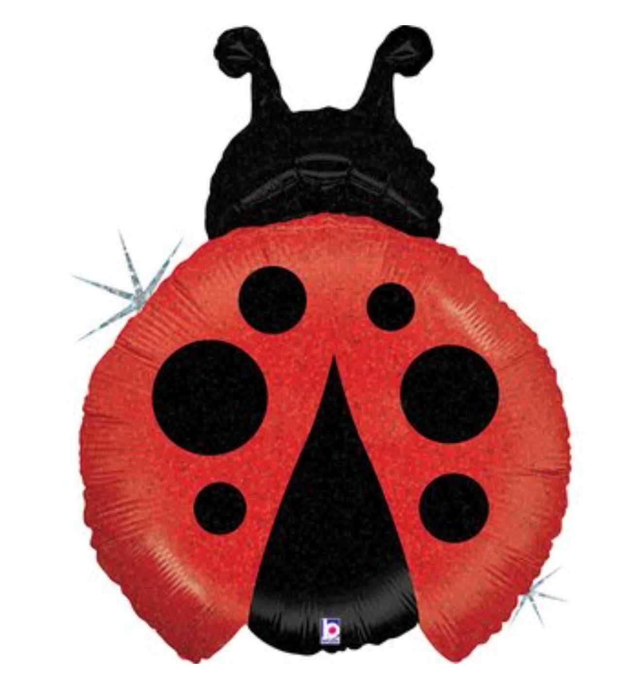 27" Betallic Little Ladybug Foil Balloon