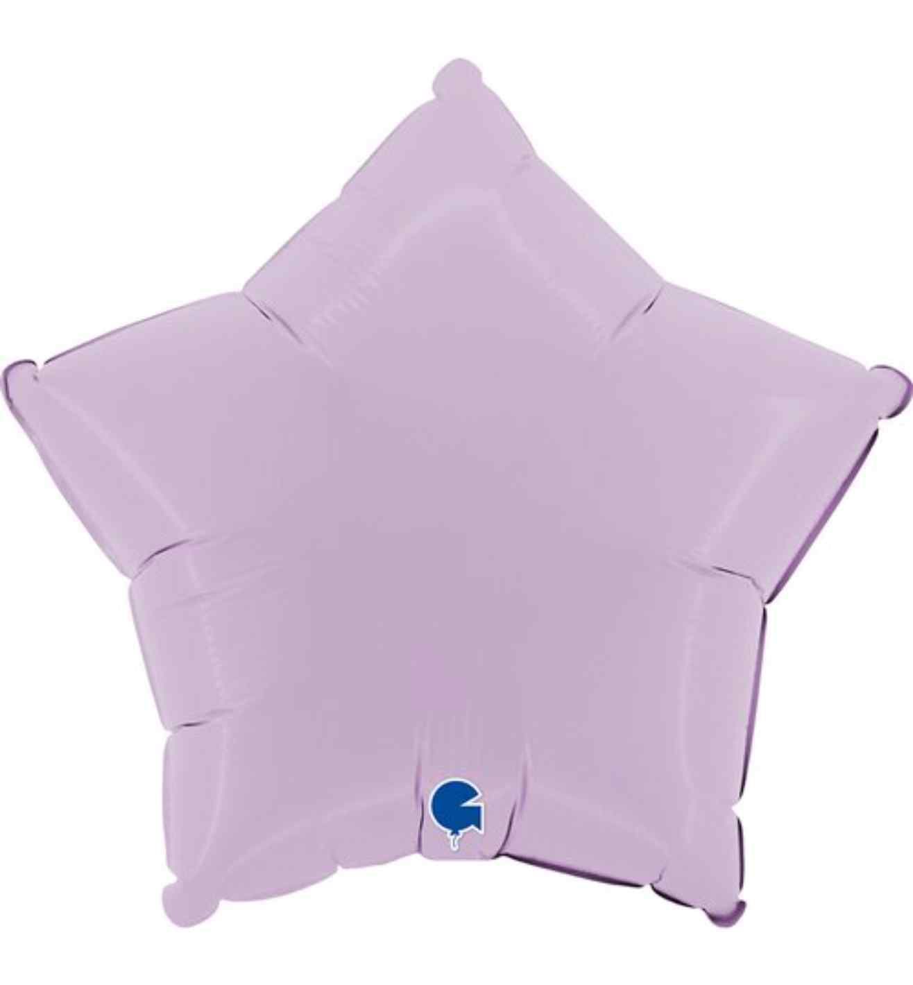 18" Grabo Matte Lilac Star