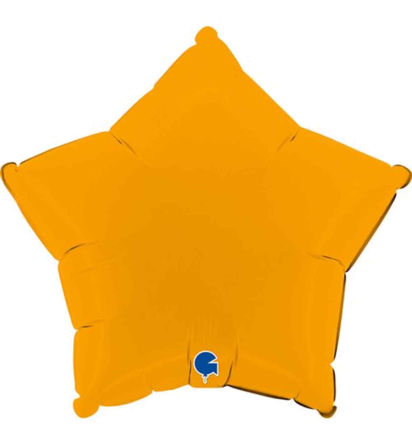 18" Grabo Star Matte Mustard Foil
