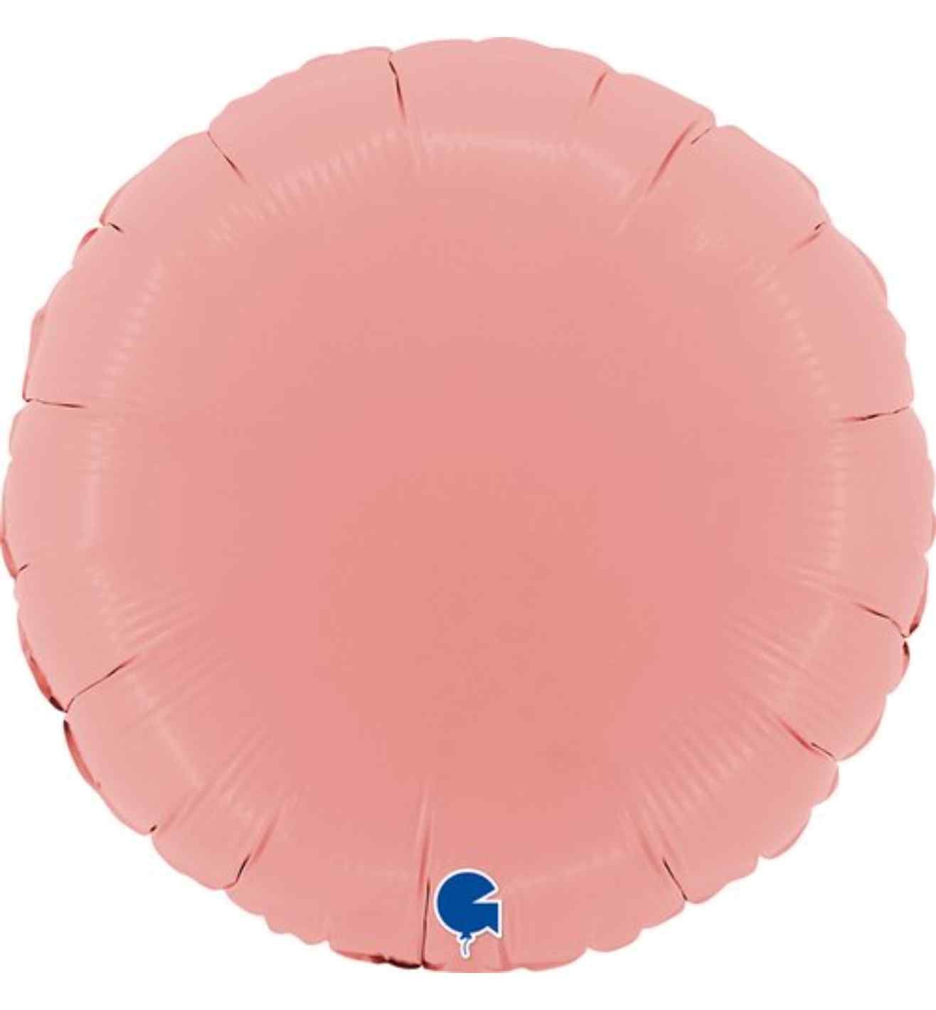 18" Grabo Round Matte Pink Foil