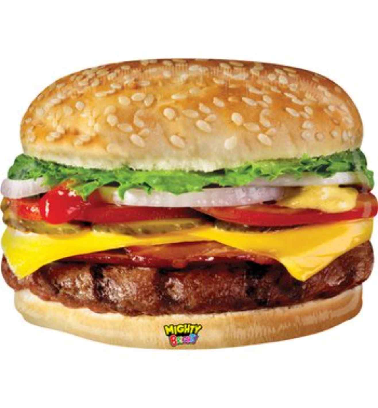 34" Betallic Mighty Cheeseburger Shape