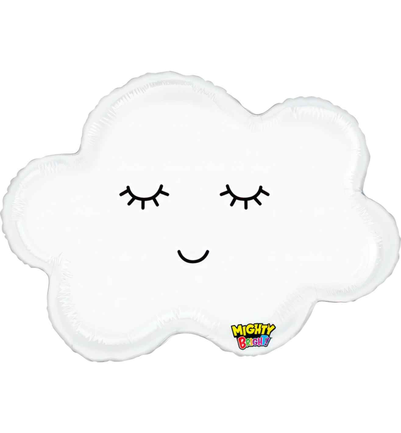 30" Betallic Mighty Sleepy Cloud Foil Balloon