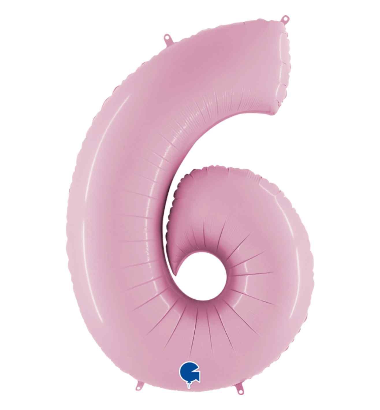 40" Grabo Pastel Pink Number 6