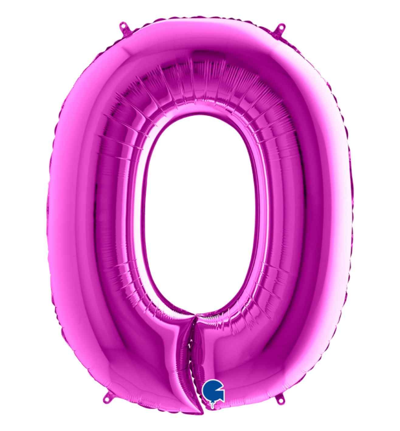 40" Grabo Purple Number 0