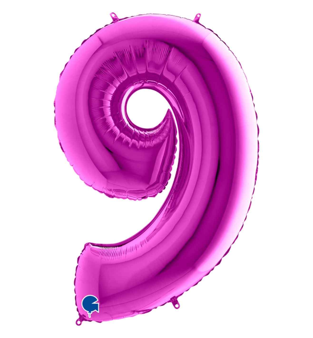 40" Grabo Purple Number 9