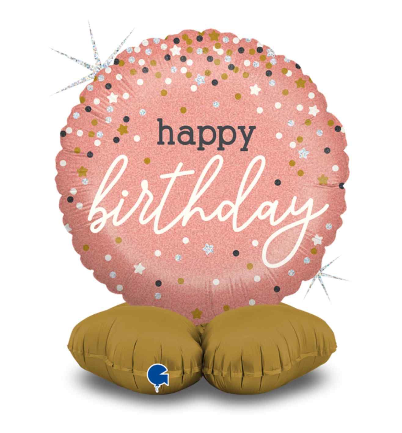 16" Grabo Happy Birthday Sitting Balloon