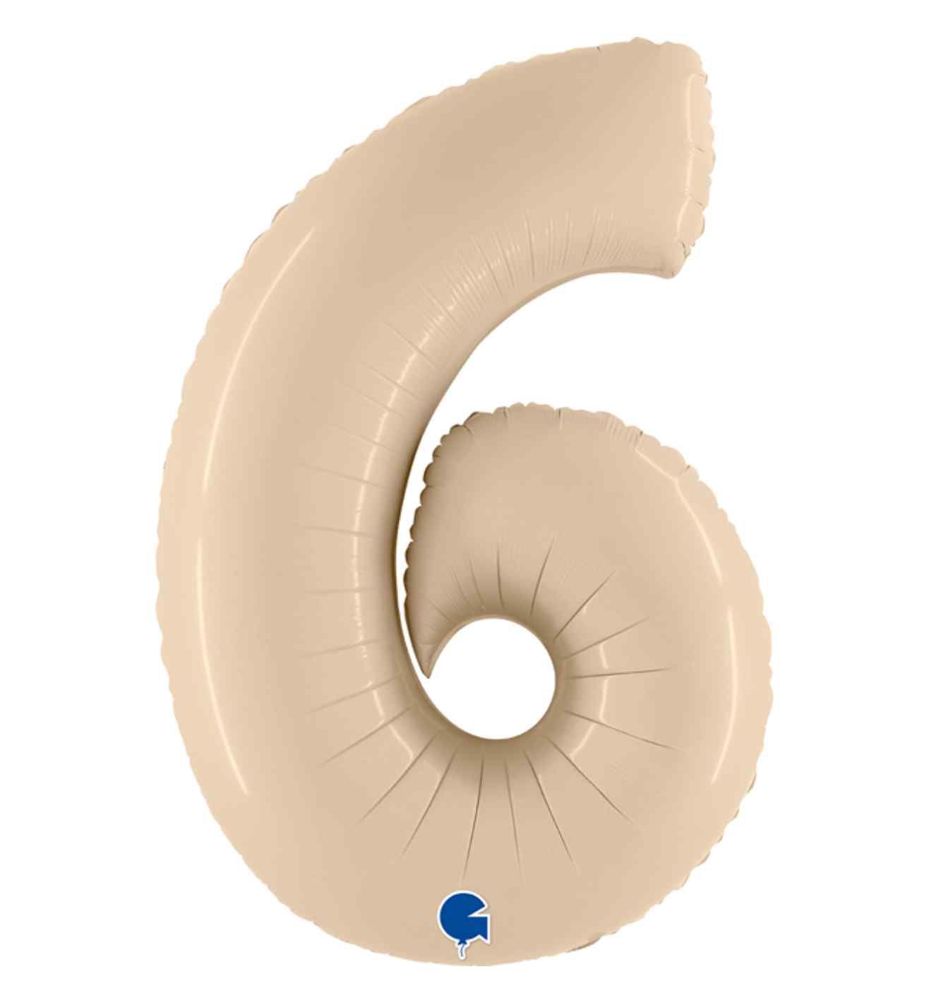 40" Grabo Satin Cream Number 6