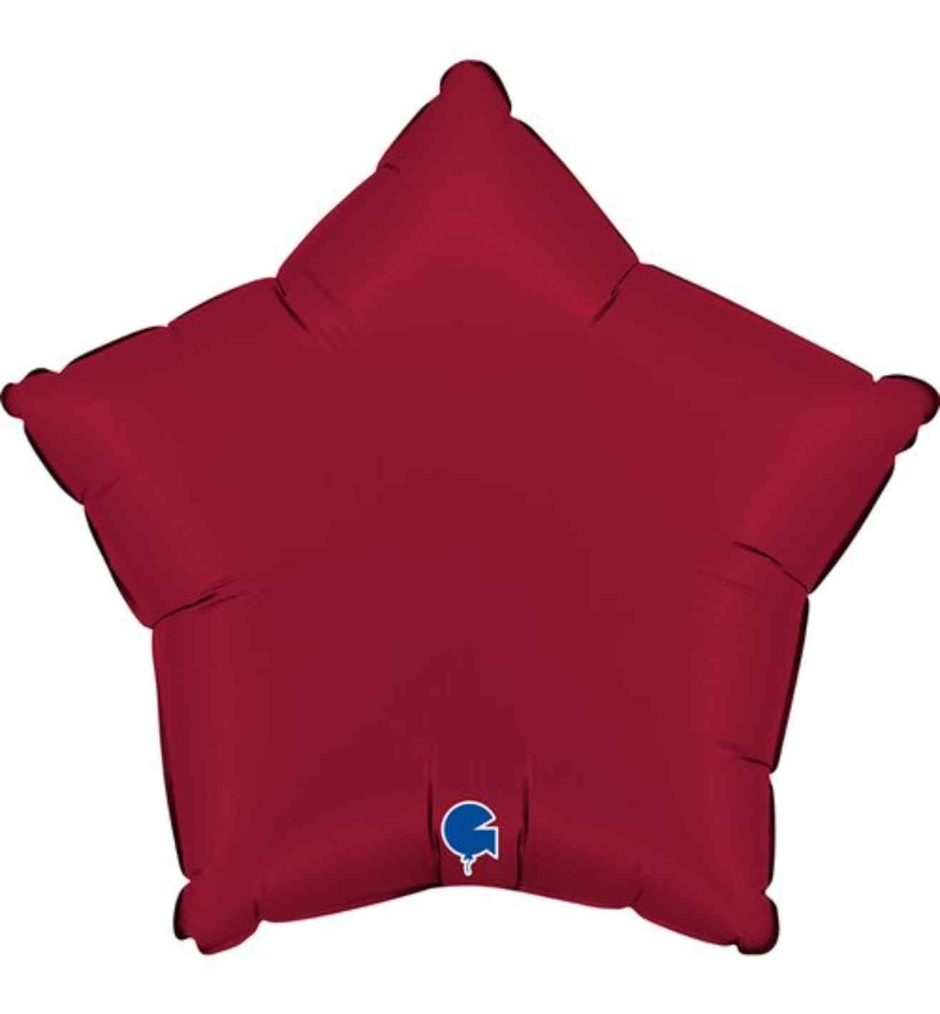 18" Grabo Star Satin Cherry Foil