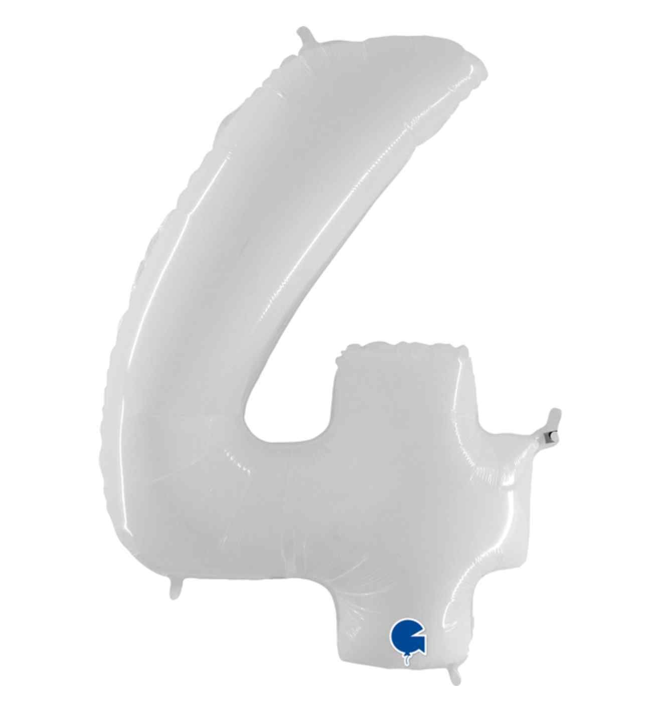 40" Grabo White Fluo Number 4