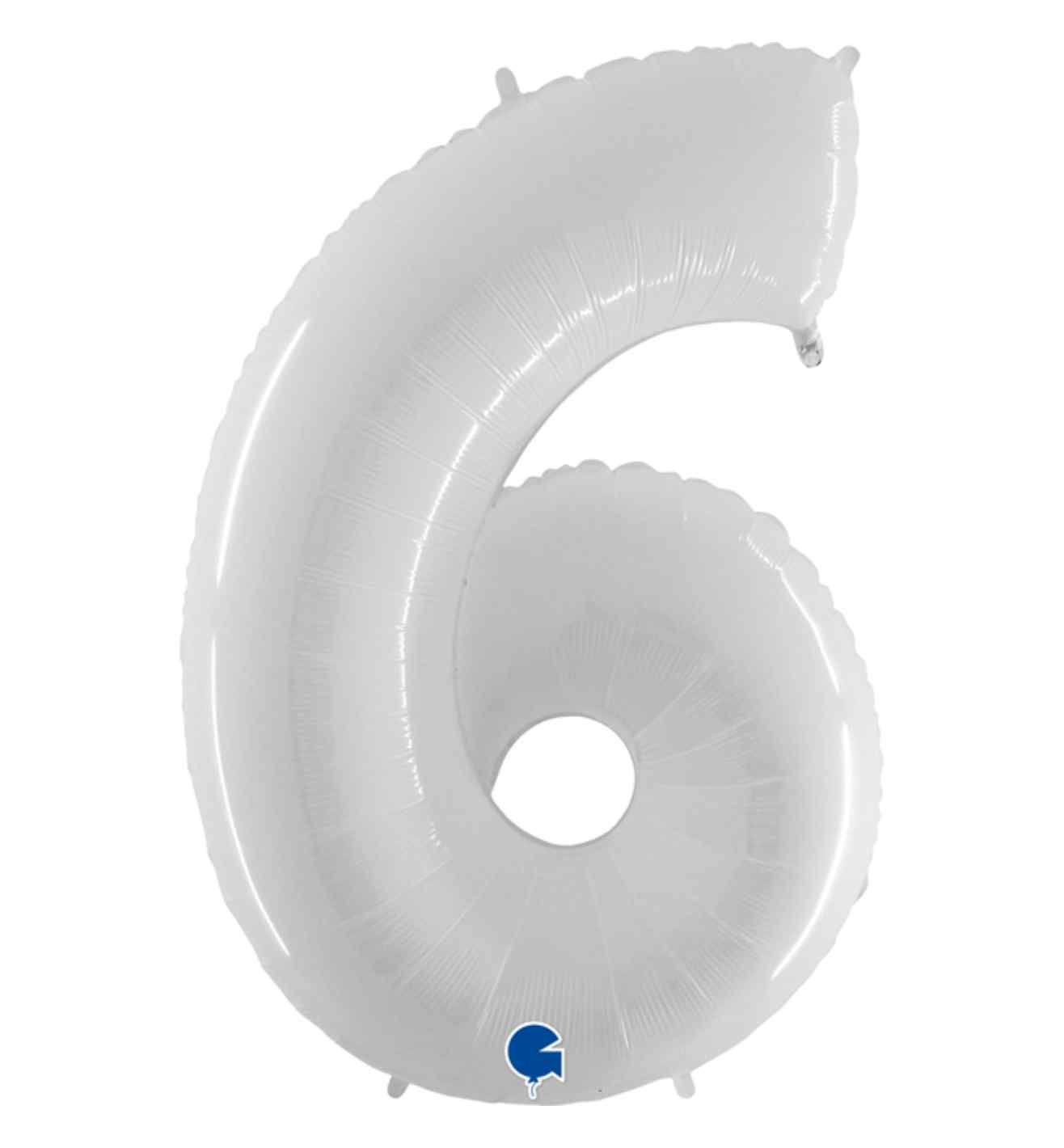 40" Grabo White Fluo Number 6