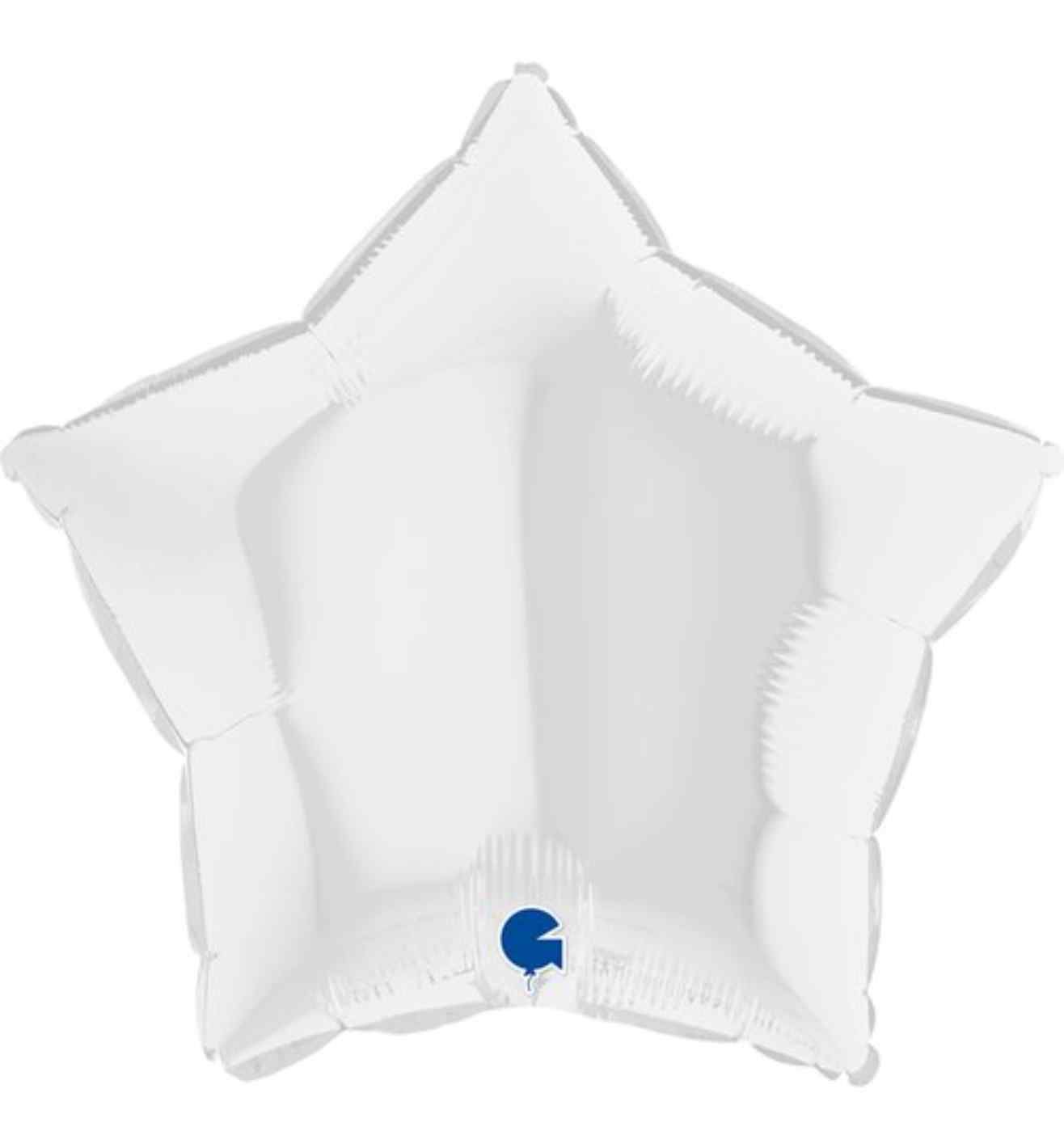 18" Grabo Star White Foil
