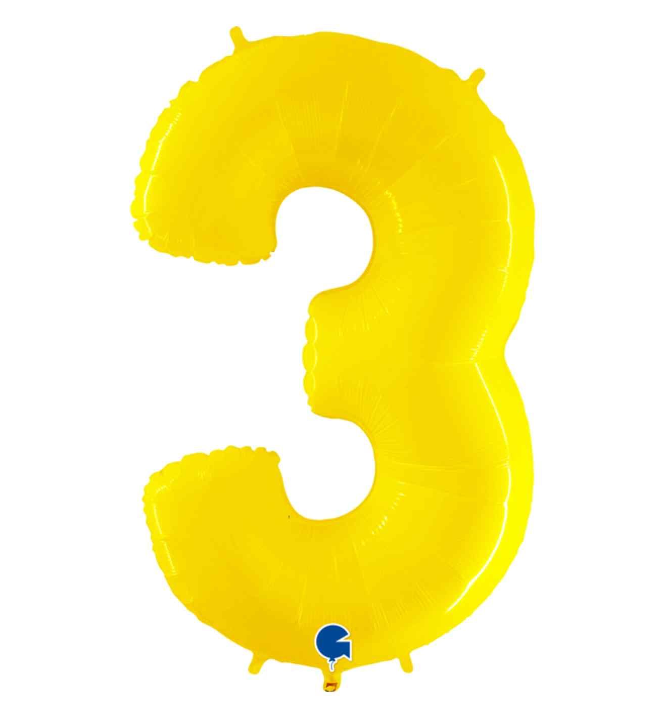 40" Grabo Yellow Fluo Number 3
