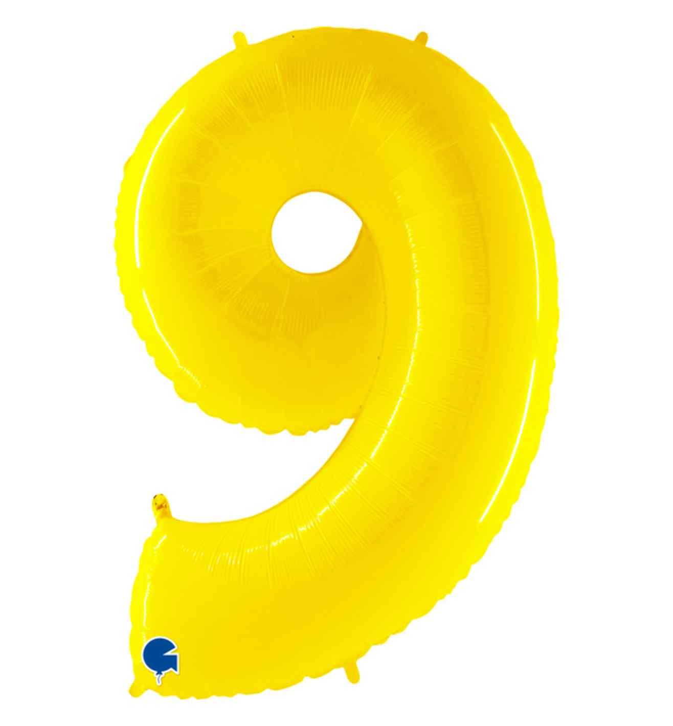 40" Grabo Yellow Fluo Number 9