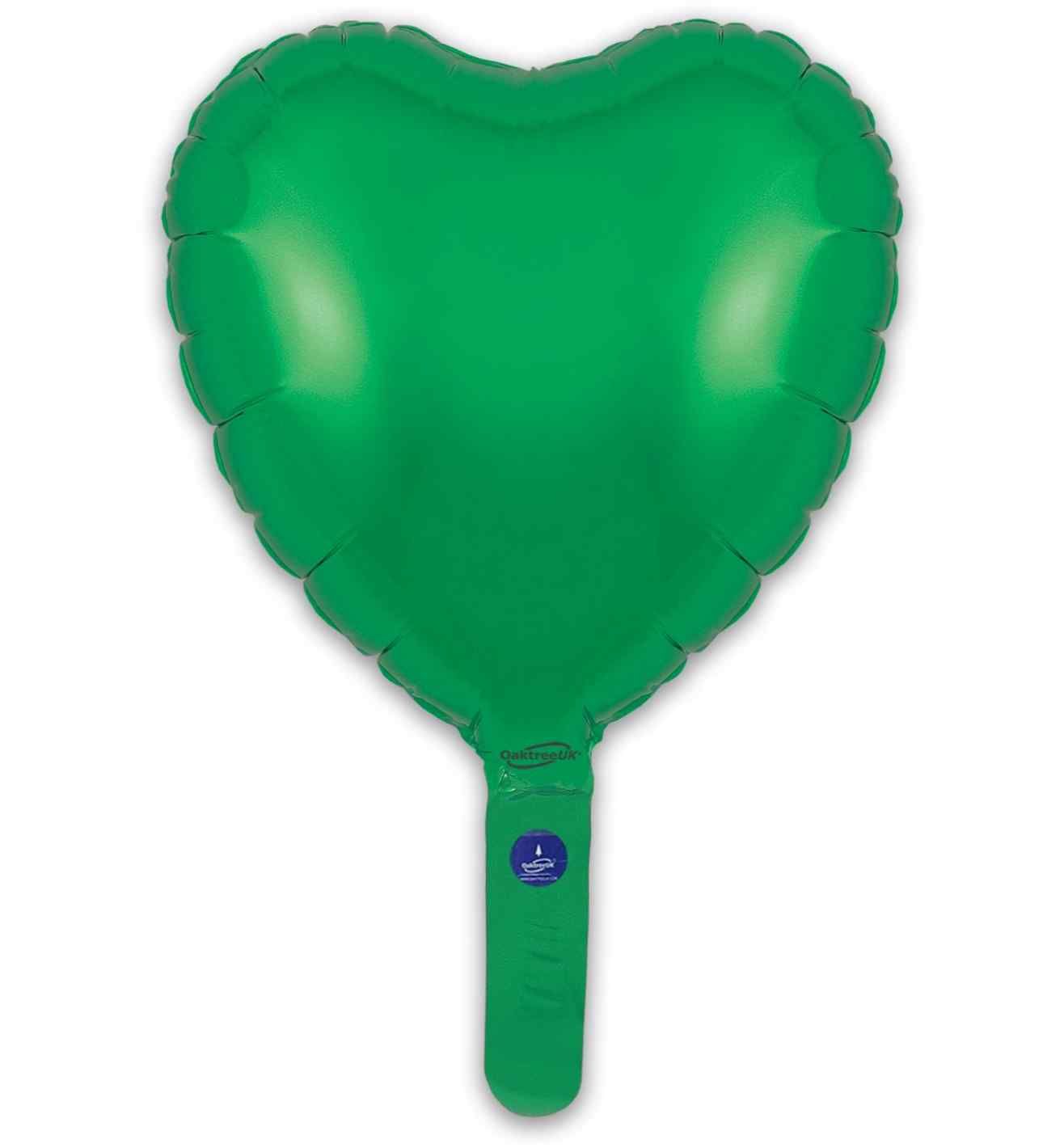 9" Oaktree Green Heart Foil