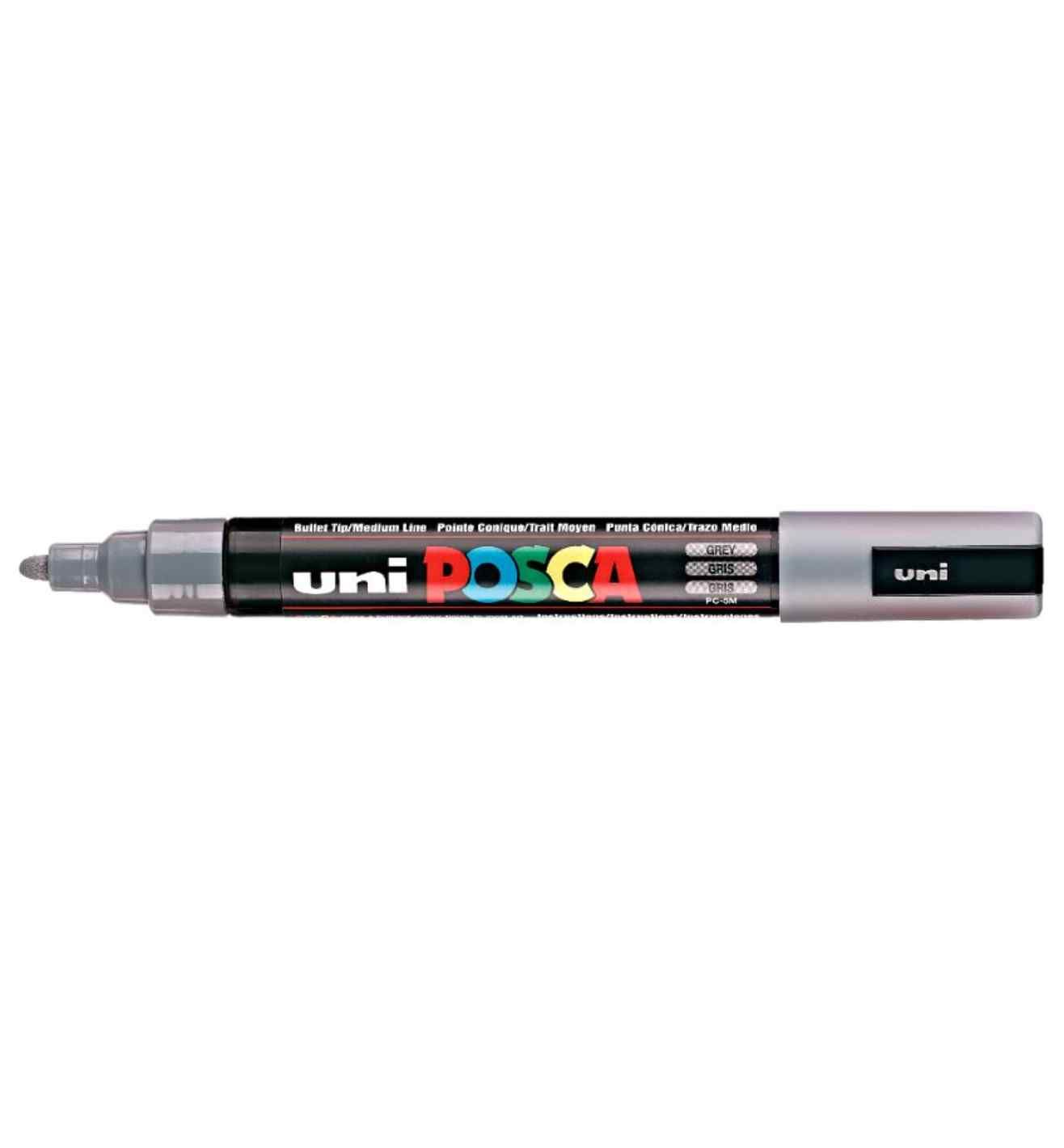 Grey POSCA Medium Bullet Tip