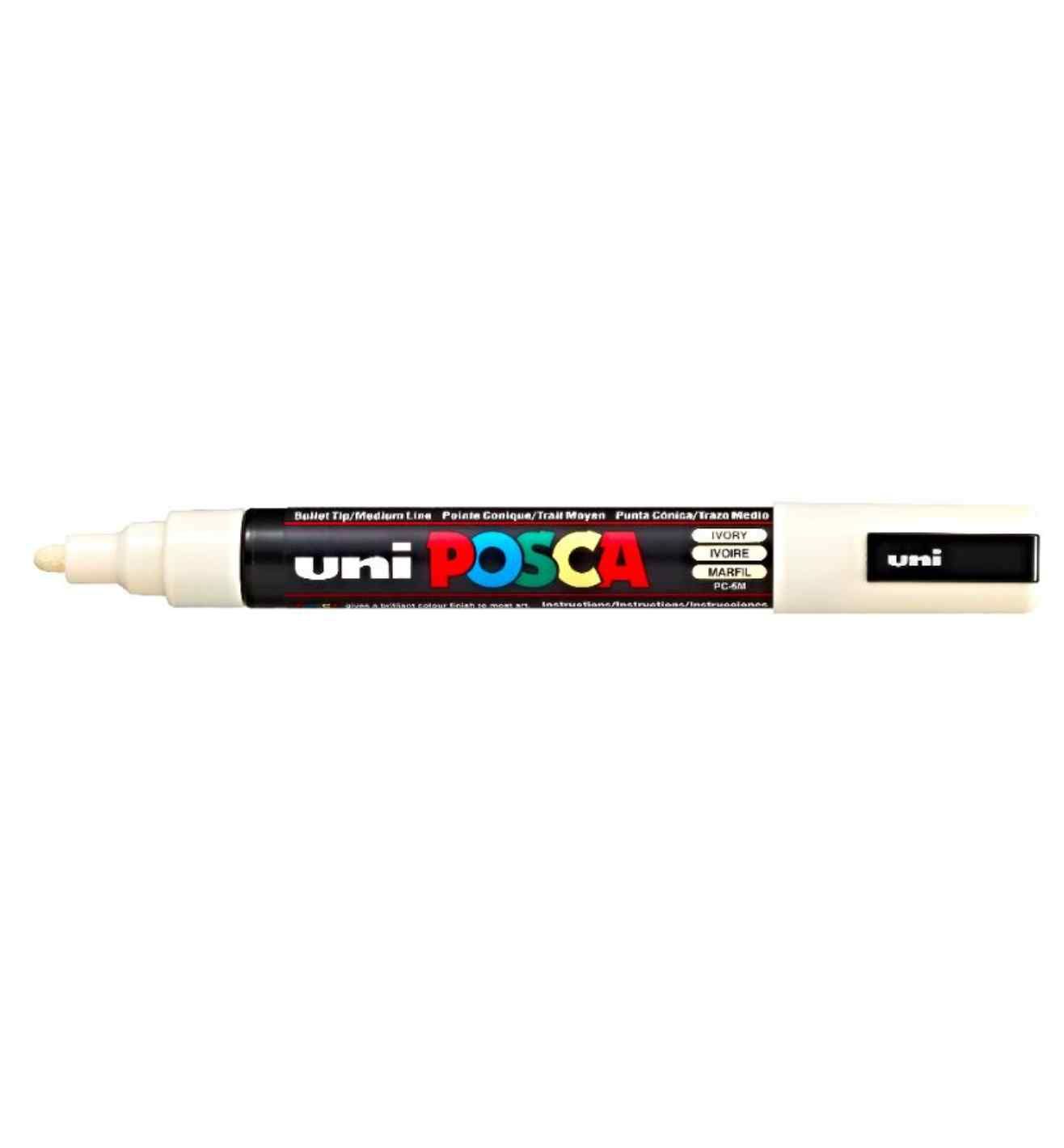Ivory POSCA Medium Bullet Tip