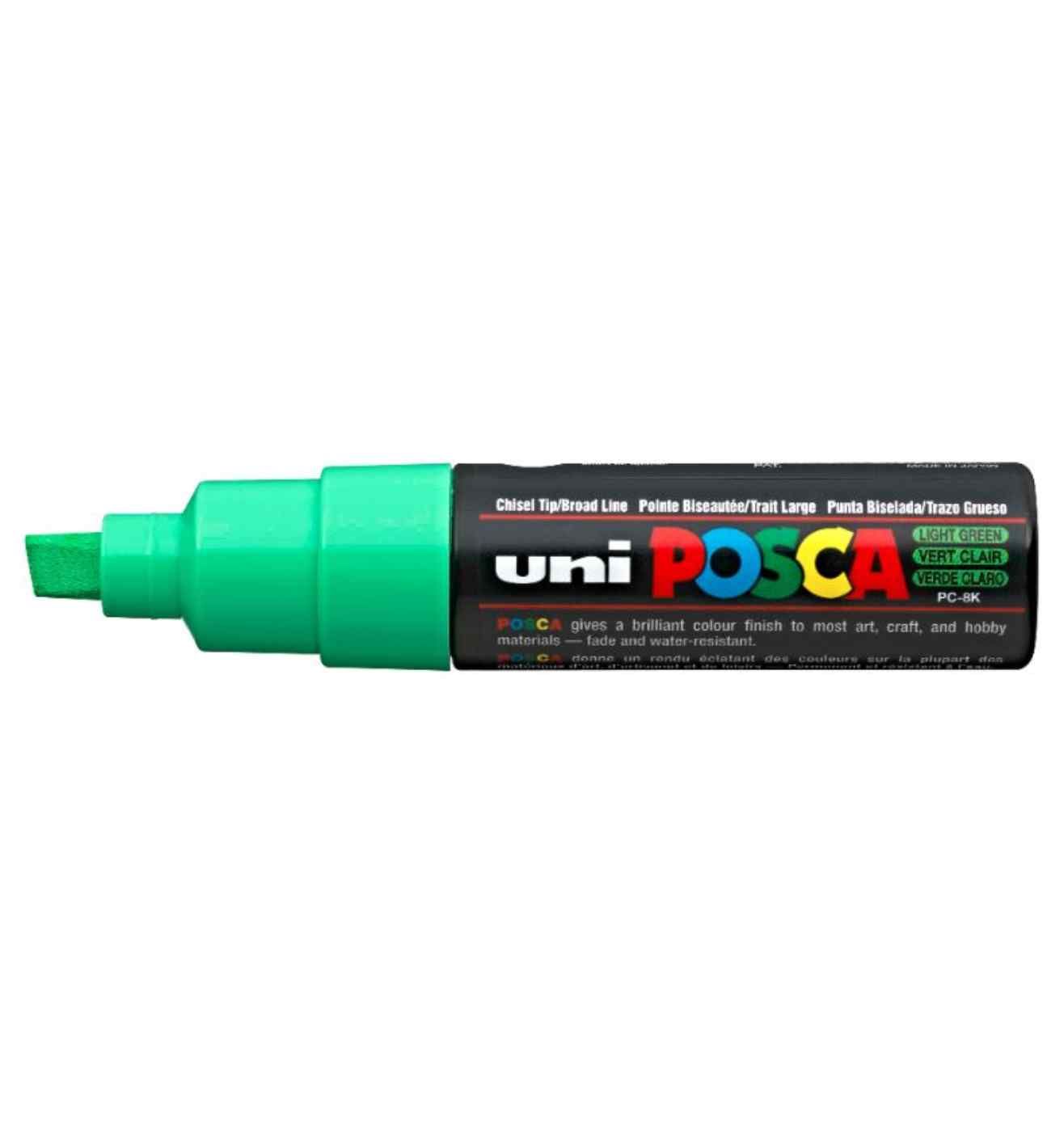 Light Green POSCA Broad Chisel Tip