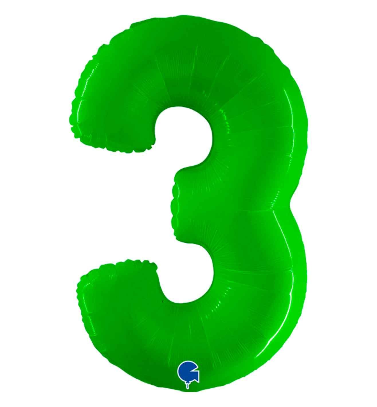 40" Grabo Lime Fluo Number 3