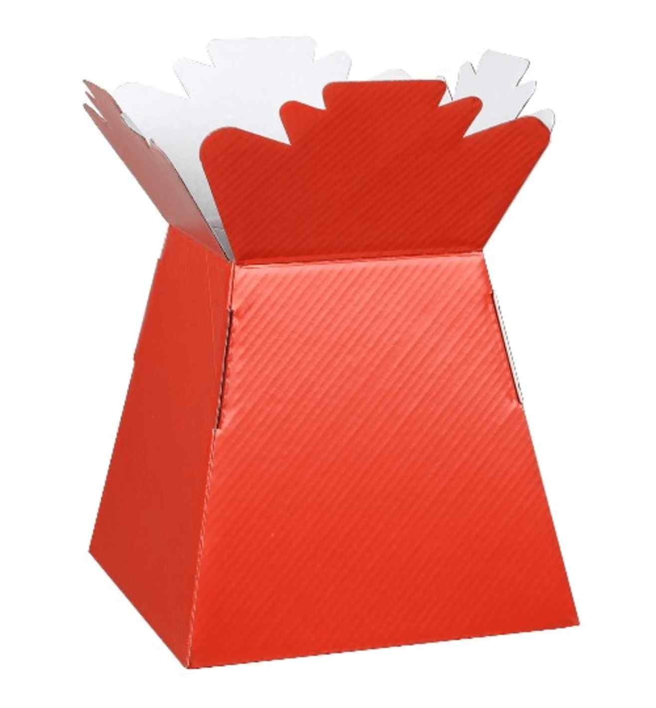 Living Vase Glossy Red 30 pcs