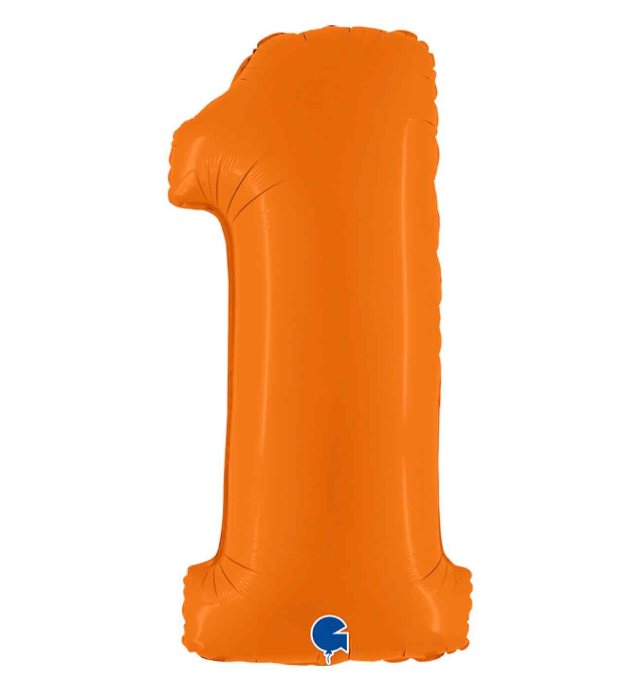 40" Grabo Matte Orange Number 1