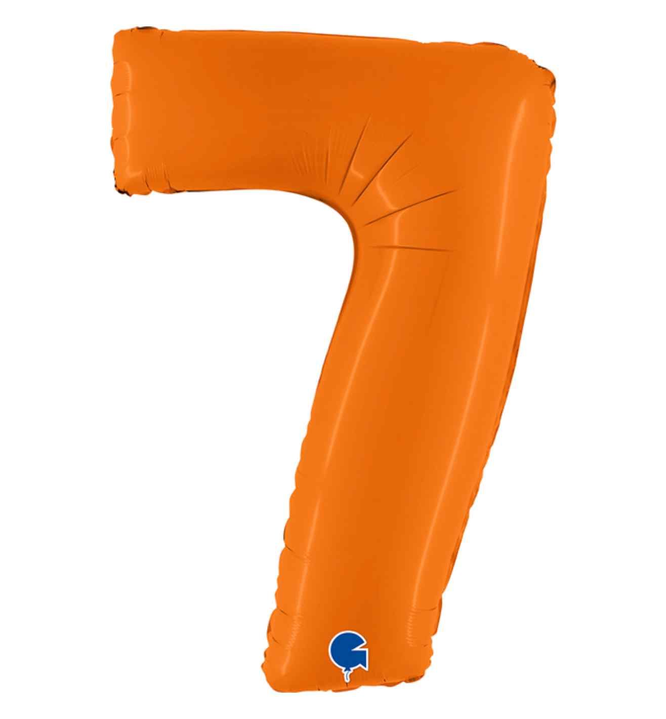 40" Grabo Matte Orange Number 7