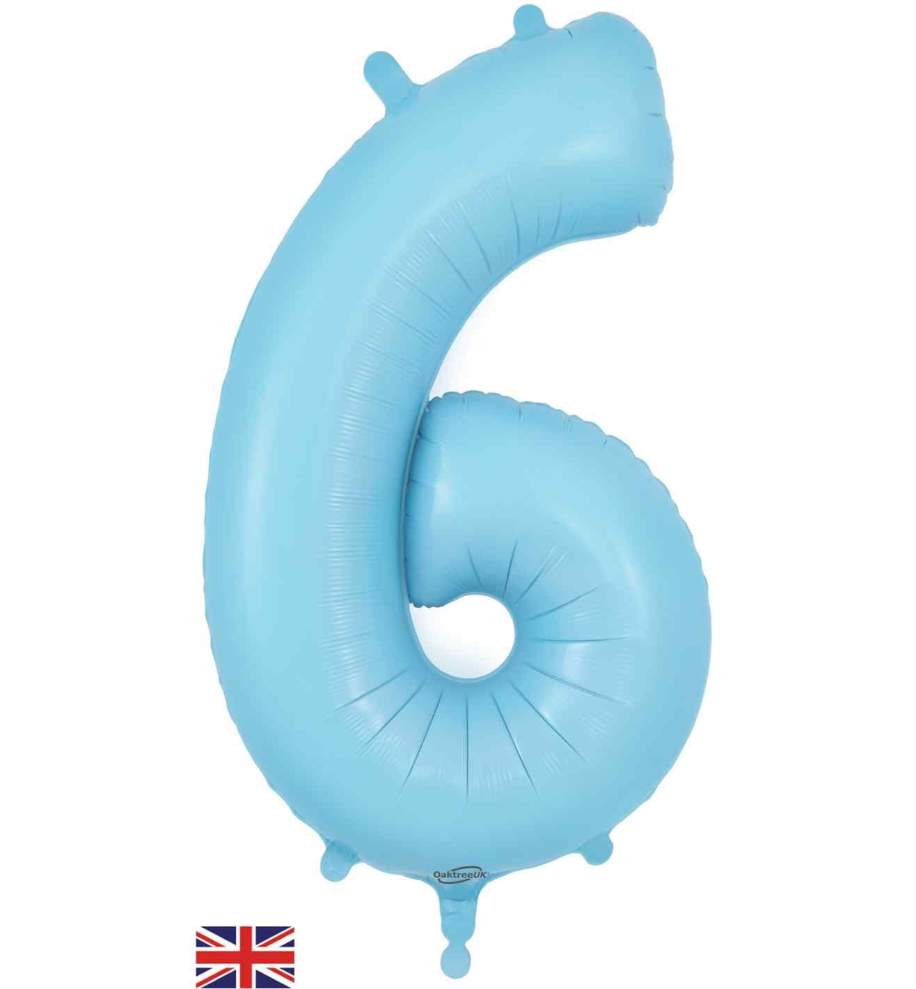 34" Matte Blue Number 6 Oaktree