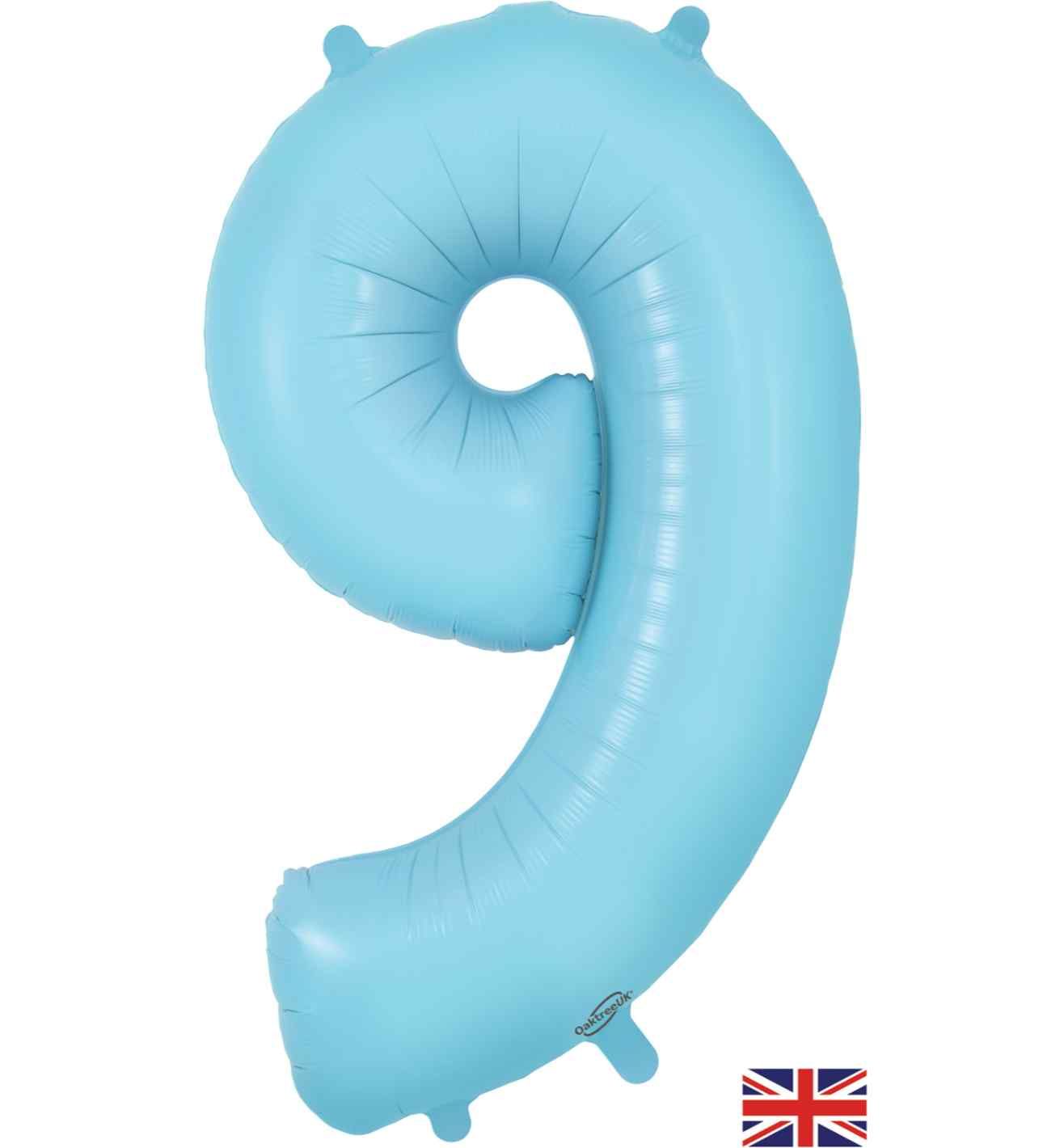 34" Matte Blue Number 9 Oaktree