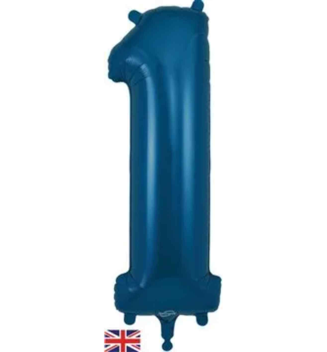 34" Navy Blue Number 1 Oaktree