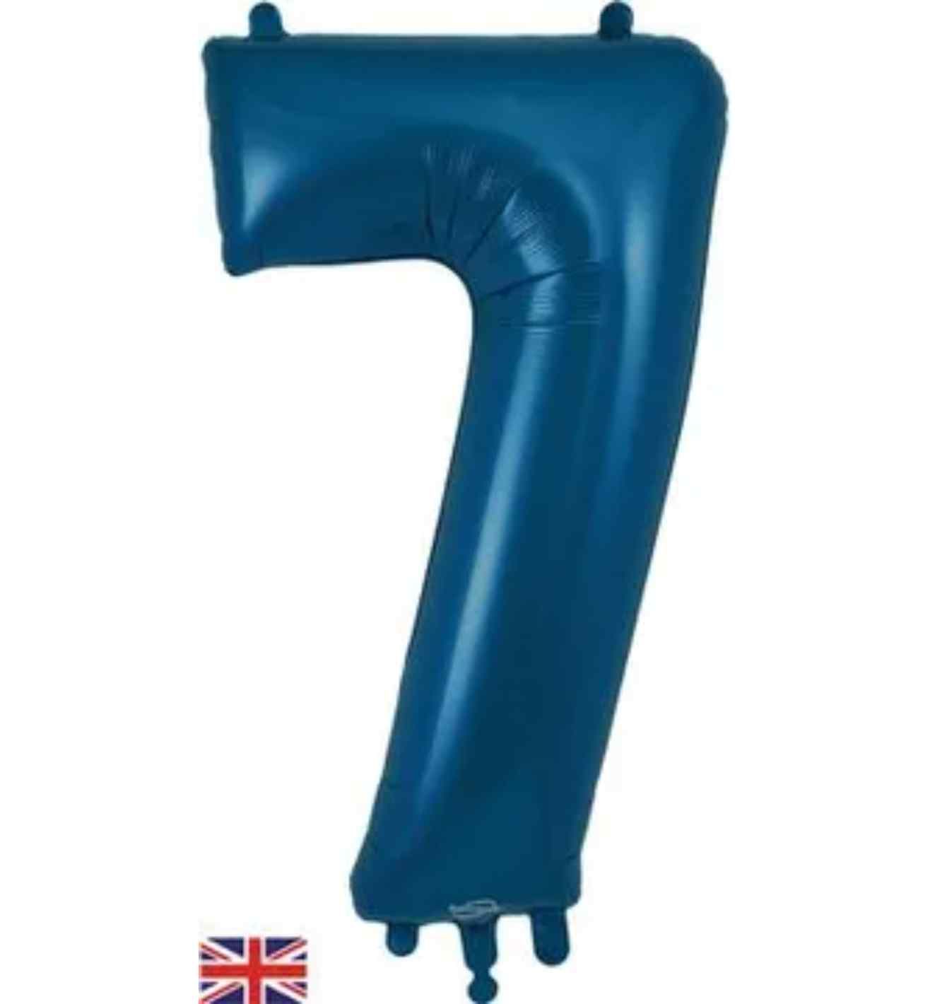 34" Navy Blue Number 7 Oaktree