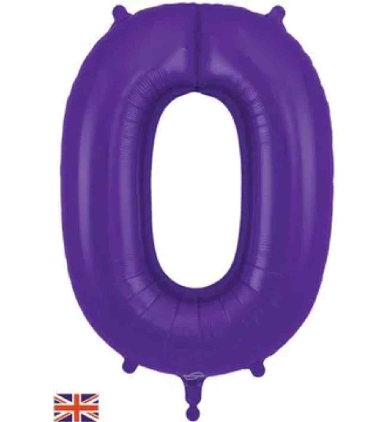 34" Purple Number 0 Oaktree