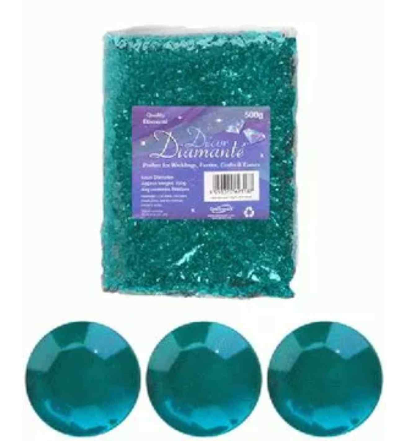 Decor Diamante Diamonds - Jade 6mm 500g