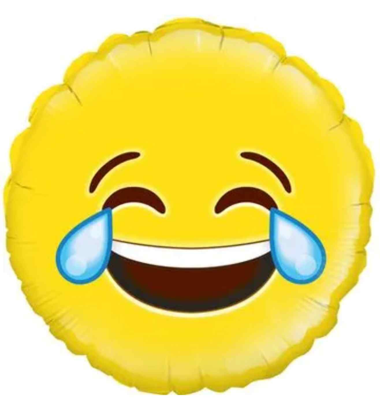 18" Oaktree LOL Emoji Round
