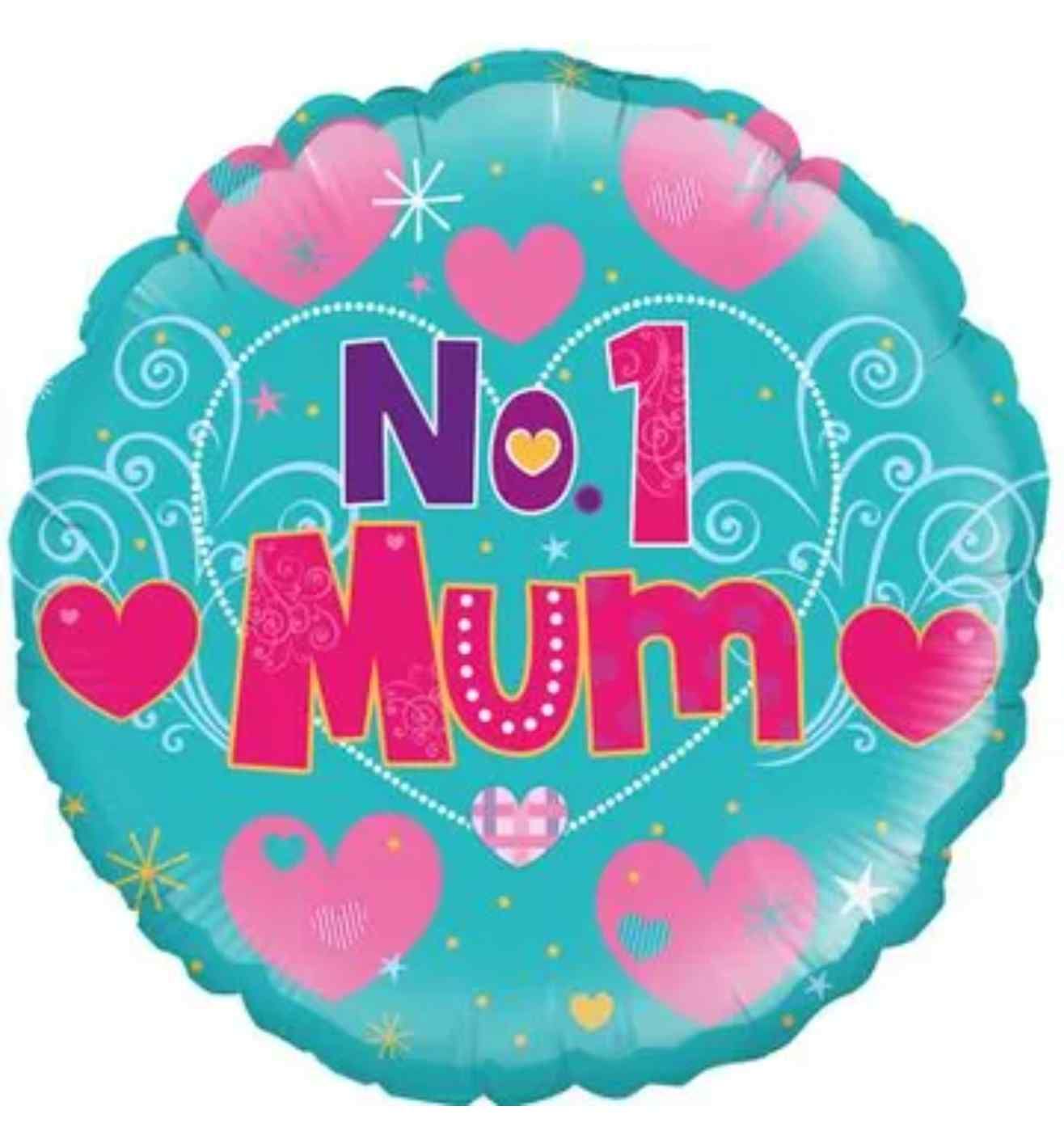 18" Oaktree No.1 Mum Round