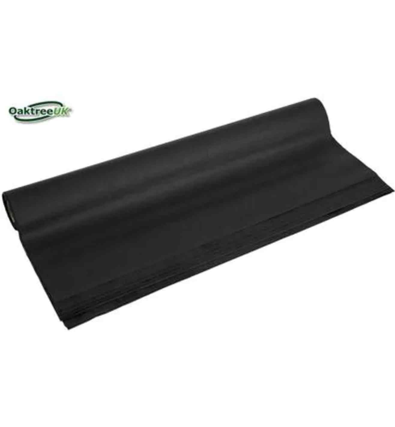 Oaktree Tissue Paper 75cm x 50cm Sheet 48pcs Roll Black No.20