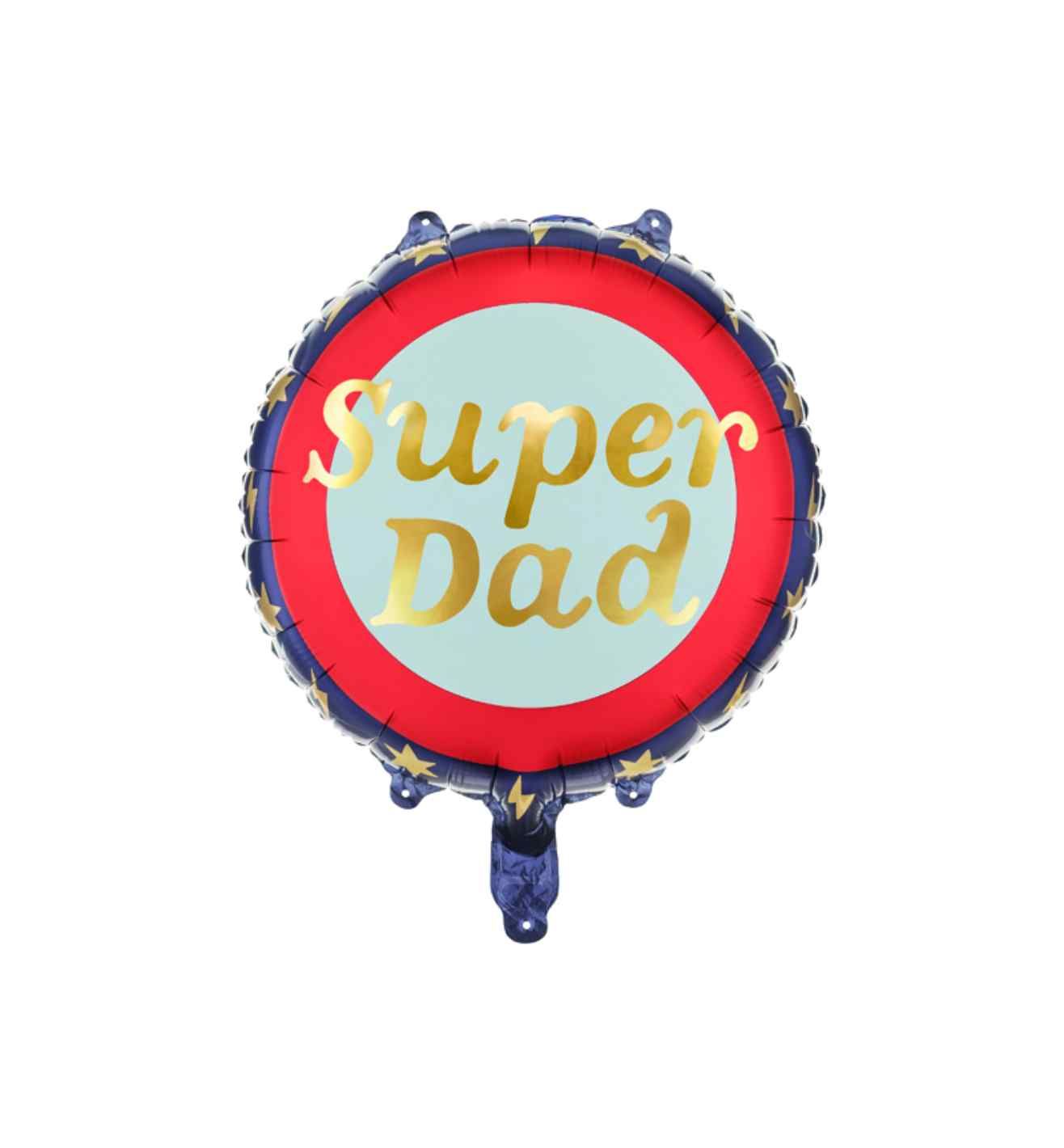 14" Party Deco Foil Balloon Super Dad
