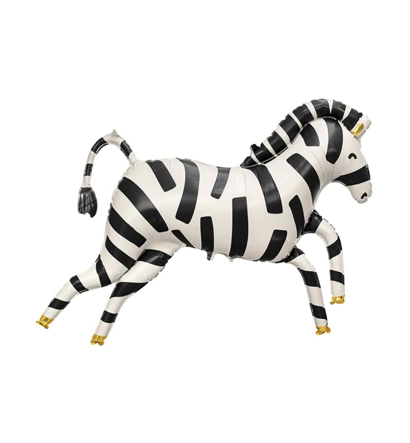 39 x 32" Party Deco Zebra Foil Balloon