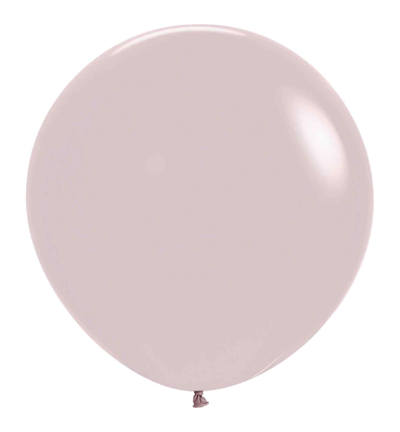 24" Sempertex Pastel Dusk Rose 110 Latex Balloons 3ct